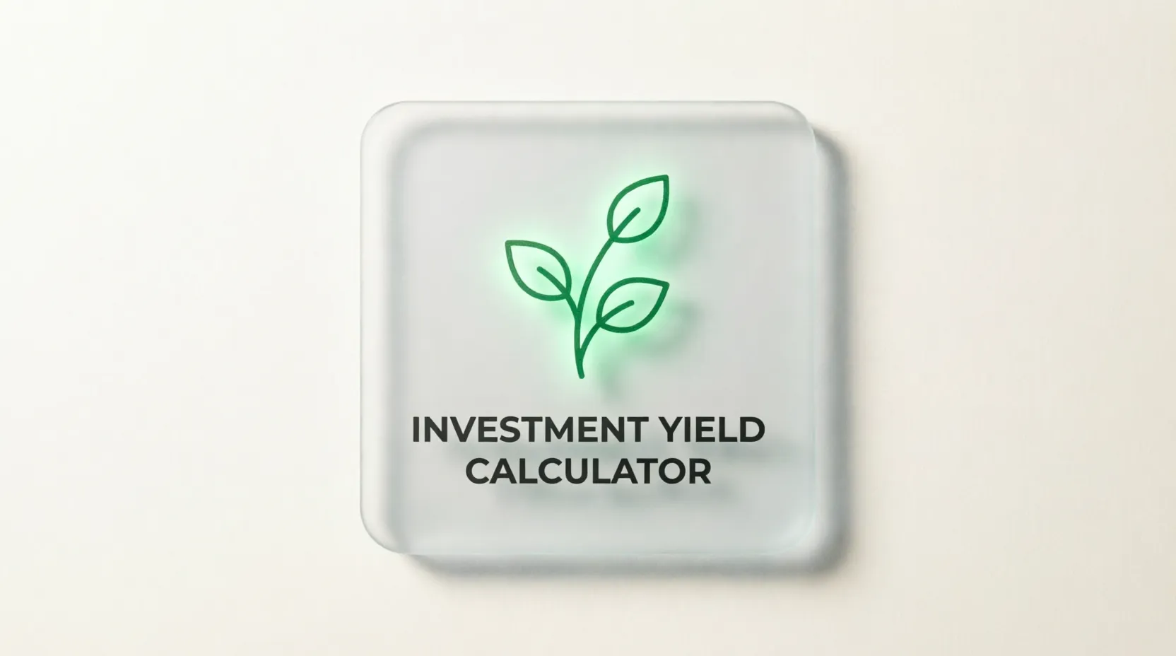 Investment Yield Calculator